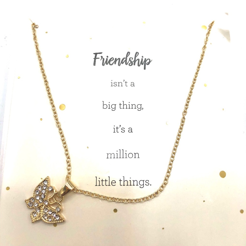 Butterfly necklace